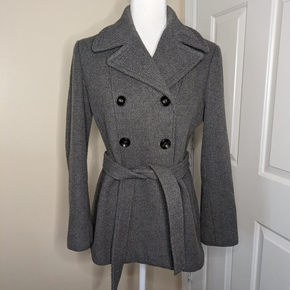Calvin Klein Women’s winter coat grey size 8 blend